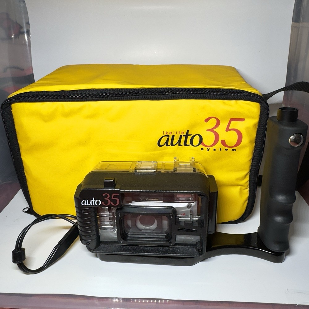 Underwater ikelite auto-35 Camera, Housing, Case