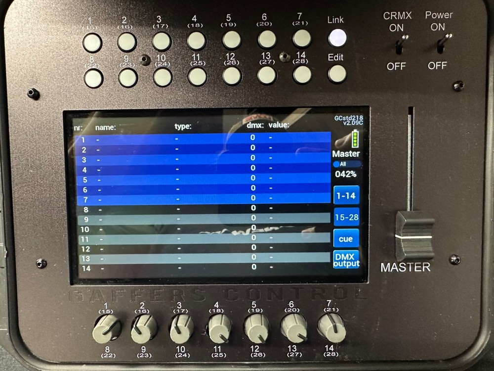 Spots Gaffers Control 28 Lighting Console