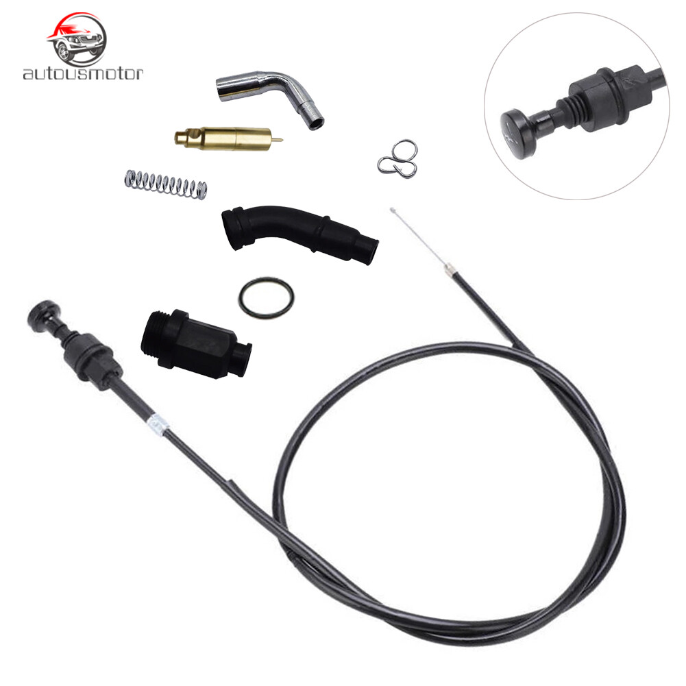 Choke Cable & Starter Valve Plunger Kit For Honda Rancher 350 TRX350 FE TM TE