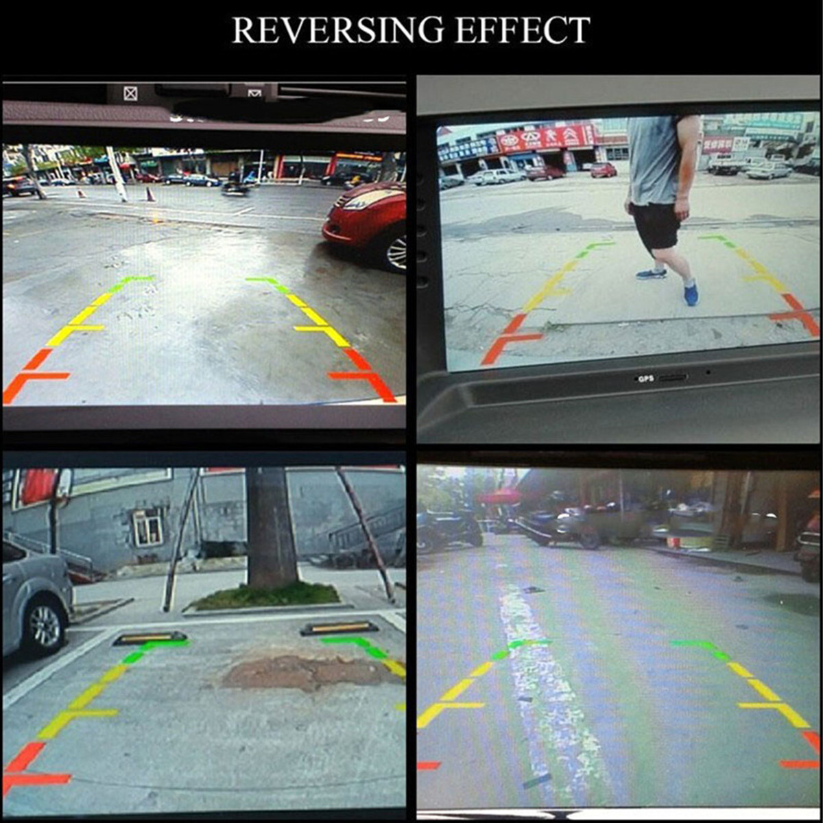 170° Car Rear View Backup Camera Parking Reverse Night Vision Waterproof Camera