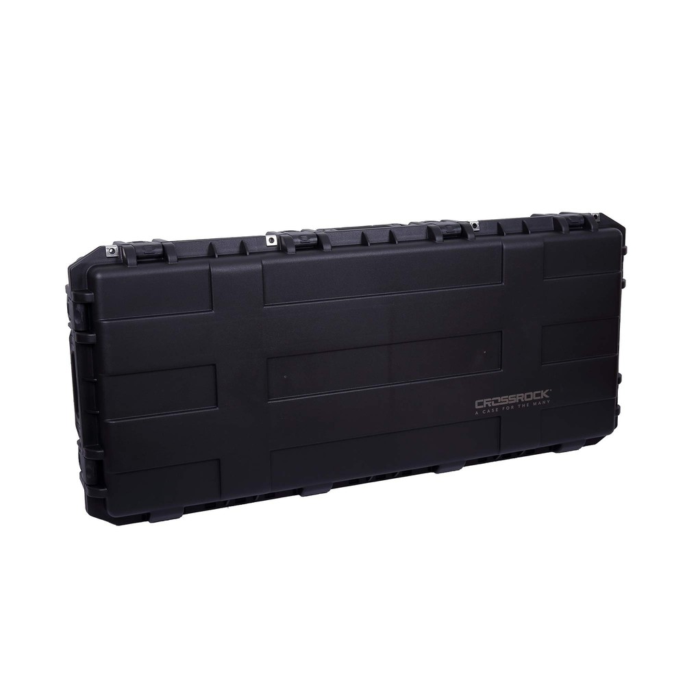 Crossrock 61-note Keyboard Case, Injection Molded PE Flight Case With Wheels ...