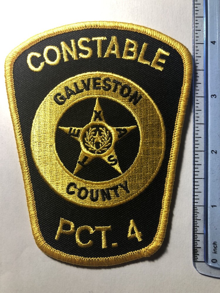 Galveston County Texas Constable Precinct 4 Patch