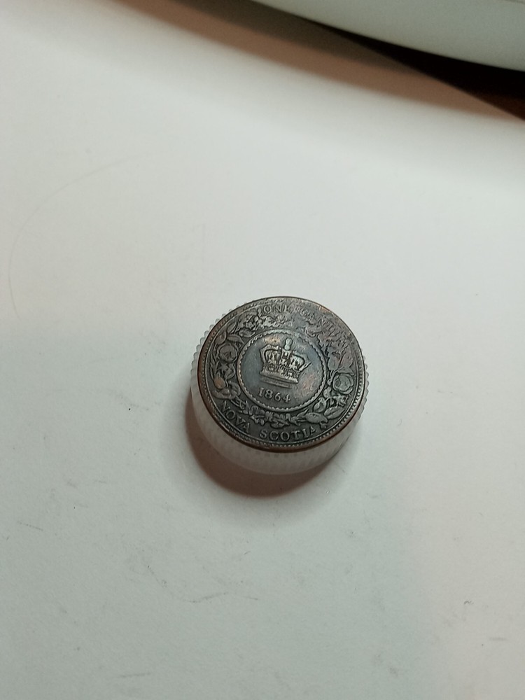 1864 Nova Scotia Large Cent 3862405