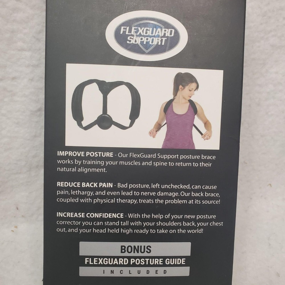 Flexguard Support Posture Corrector Medium / Large Unisex Adjustable Black