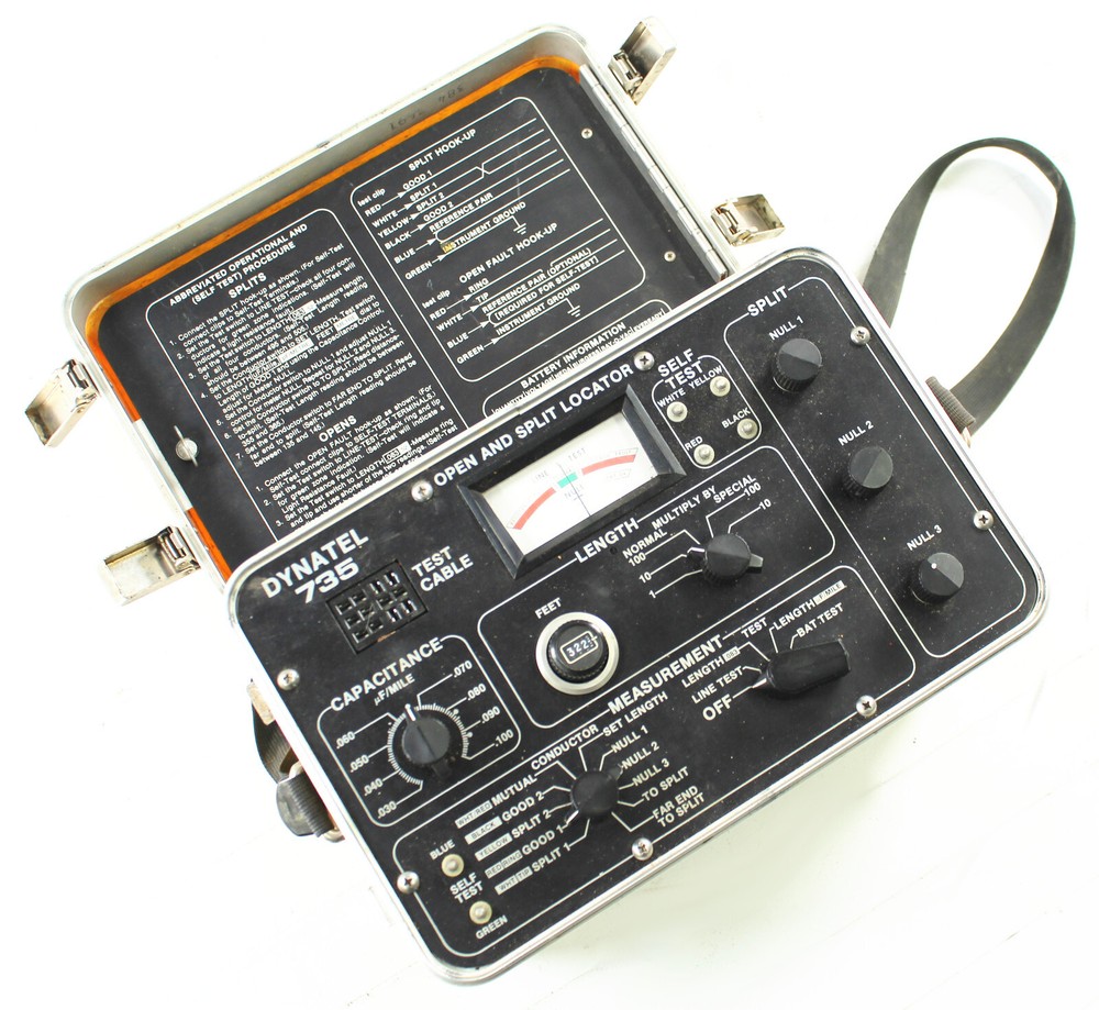 3M DYNATEL 735 Portable Open/Split Cable Fault Locator