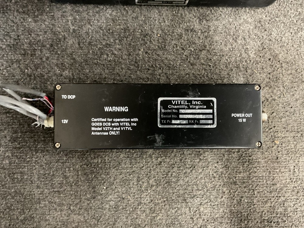 Vitel VX1004 Environmental Data Logger VX1004DCP W/ Power Supply