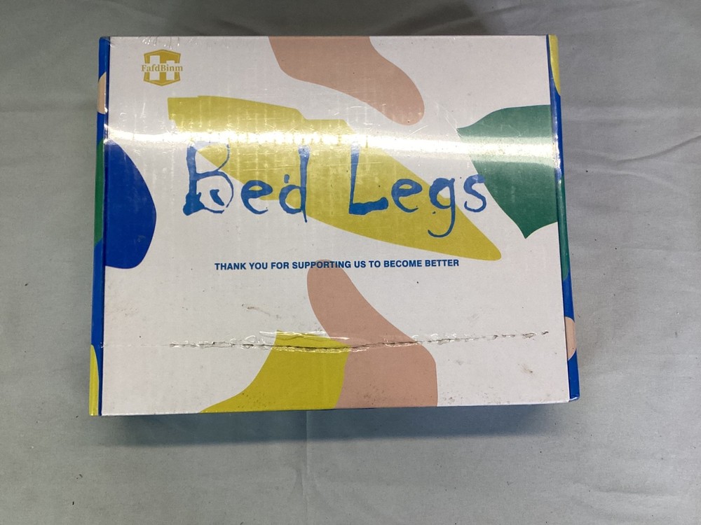 FafdBinm Adjustable Height Bed Support Legs 6”-10.5” 2 Piece