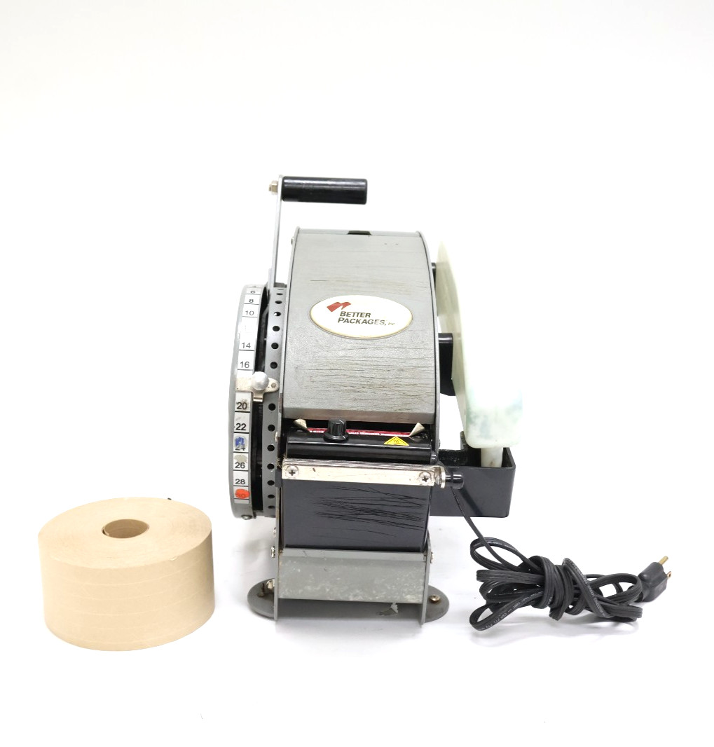Better Pack 333Plus Manual Kraft Gummed Tape Dispenser Sealing