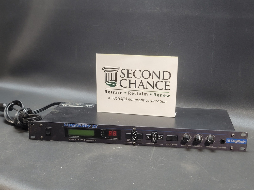 Digitech Vocalist II Vocal Harmony Processor
