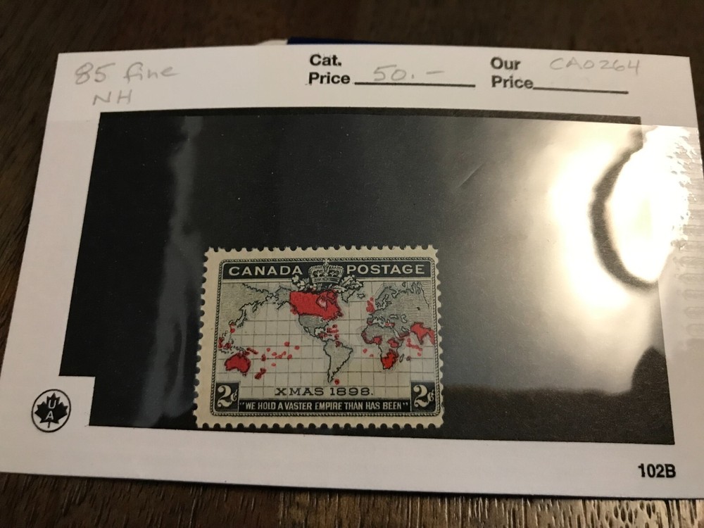 85 Fine NH 2-Cent Map - CV $50.00 (CA0264)