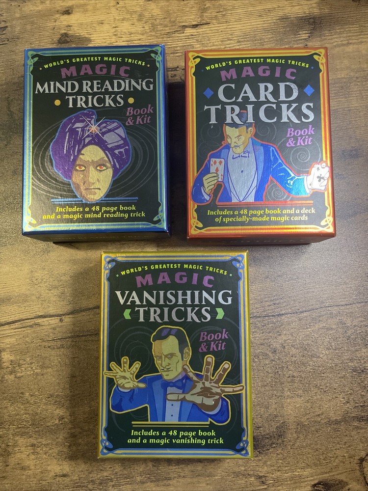 Magic Trick Set - Card Tricks, Mind Reading, Vanishing Card Trick