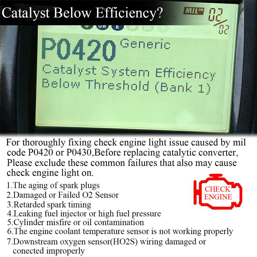 Fits 2006-2012 Subaru Forester/Impreza/Outback/Legacy Catalytic Converter 2.5L