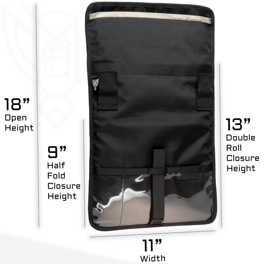 Xtreme Sight Line ~ Xecutive Faraday Bag for Tablets/Medium Electronics ~ Black