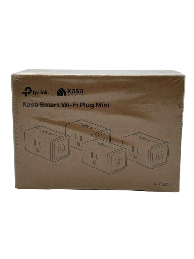 Kasa HS103P4 Smart Plug 4 Pack White