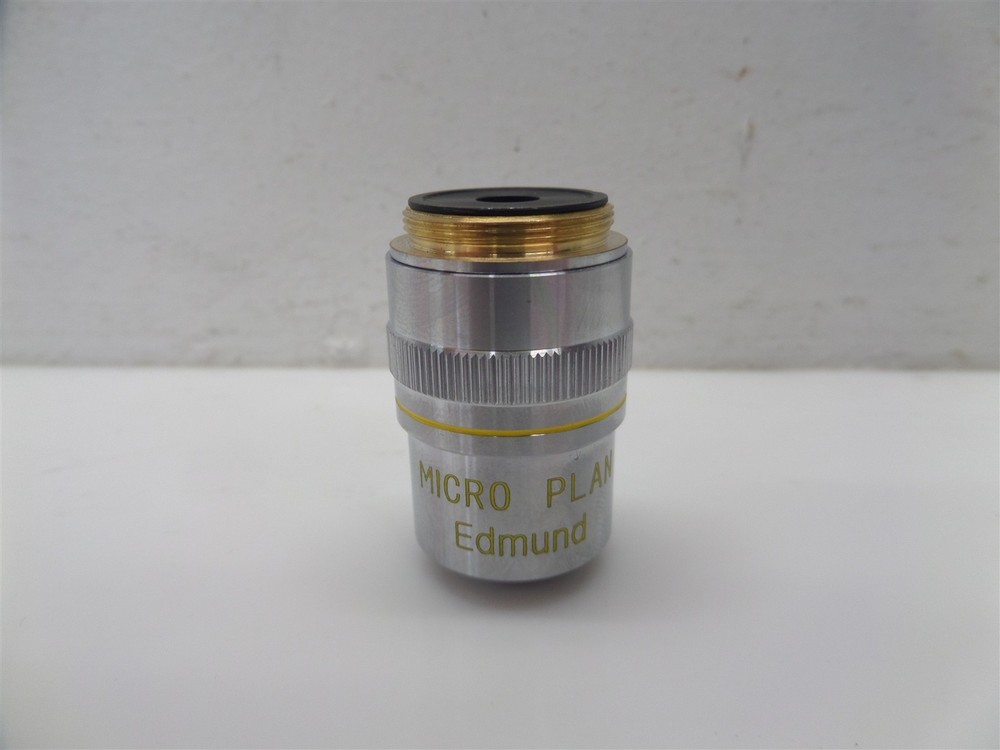 Micro Plan Edmund Microscope Objective Lens DIN 10 0.25