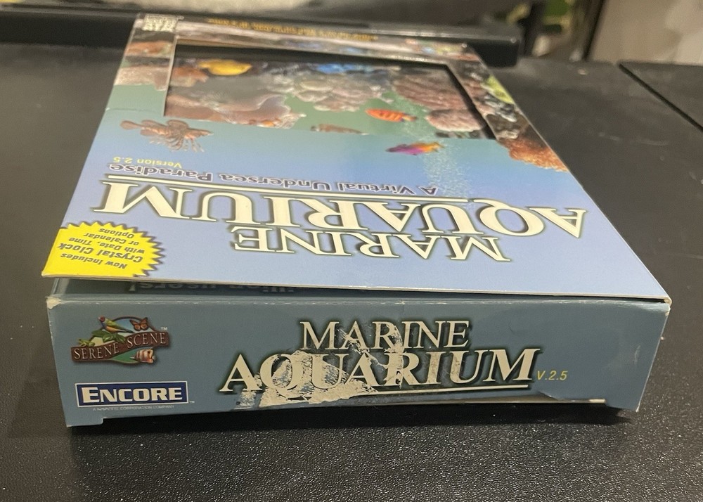Software PC Marine Aquarium 2005 version 2.5 Box