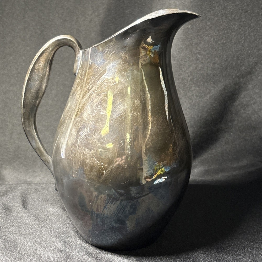 Reed & Barton 3 1/2 Pint Silver Plated Pitcher #5490