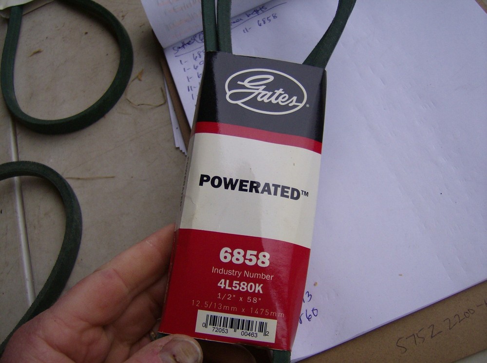 GATES 6858 DRIVE BELT