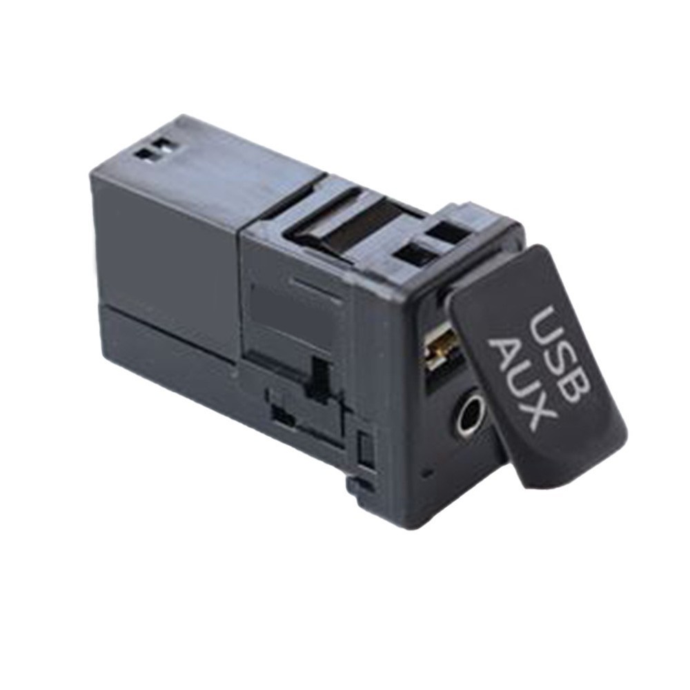 Practical Car USB AUX Interface Adapter for Toyota Quick and Easy Installation