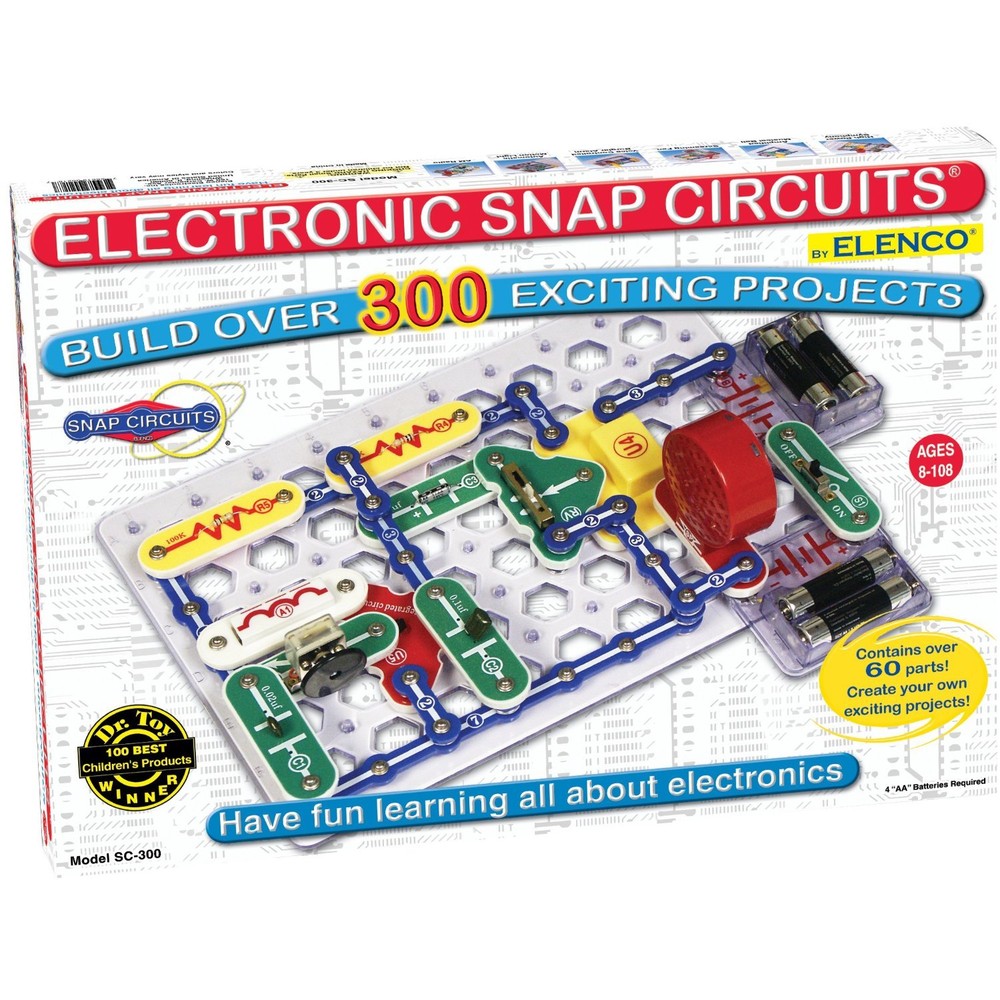 Elenco SC-300 Snap Circuits 300 Experiments Electronics Kit
