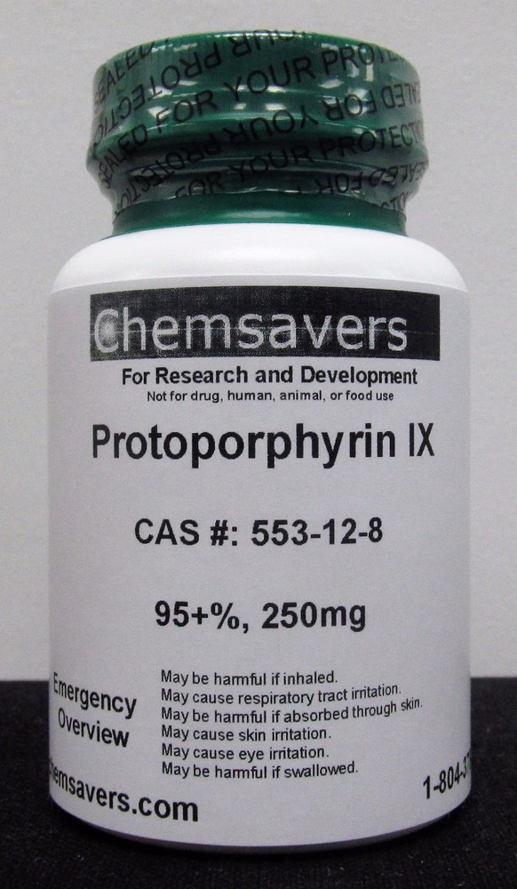 Protoporphyrin IX, 95+%, 250mg