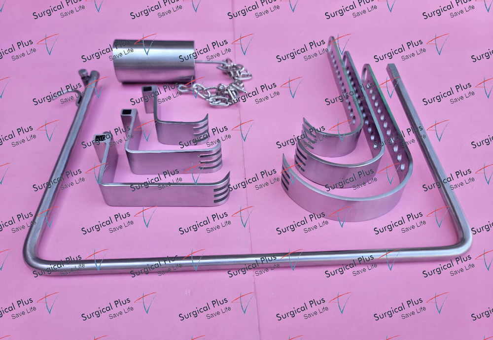 Initial Charnley Incision Retractor Extended Complete Set Hip Surgery Orthopedic