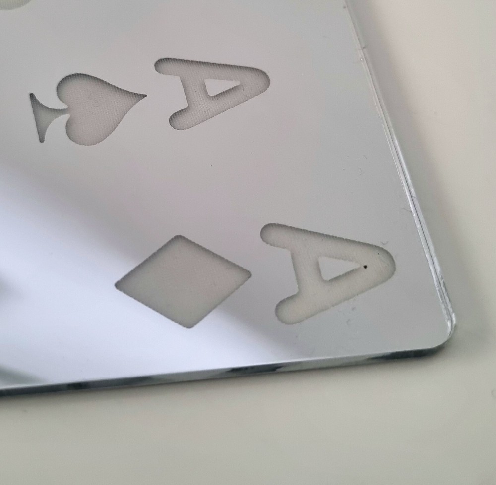 Aces High Acrylic Mirror (Several Sizes Available)