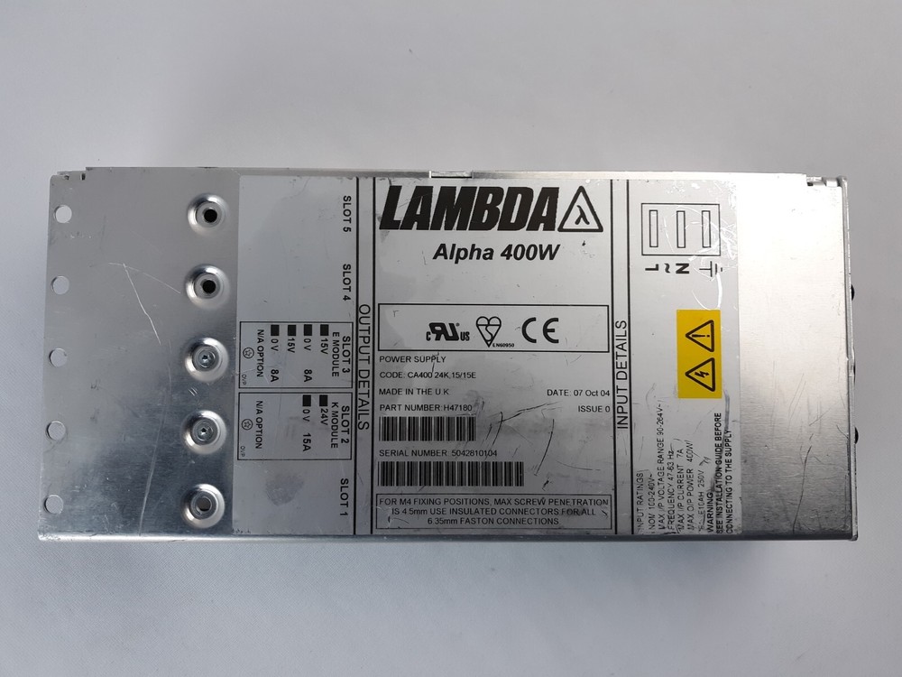 Lambda H47180 Alpha 400W Power Supply