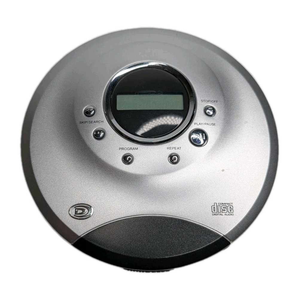 Durabrand CD-565 Portable Programmable CD Player MFG September 2004 Tested Works