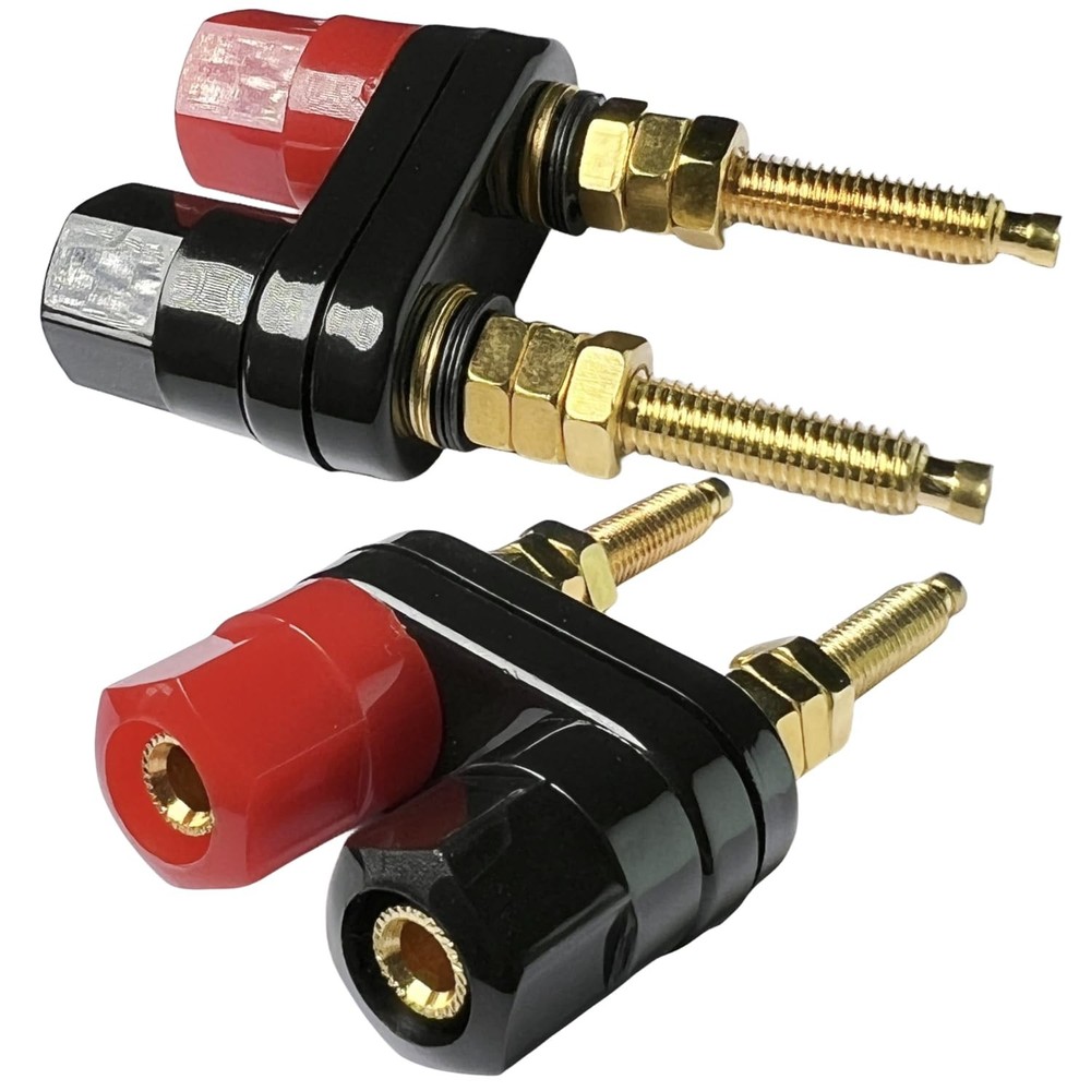 CESS Dual Binding Post Terminal - #35: Length:59mm/2.3",2-Pack