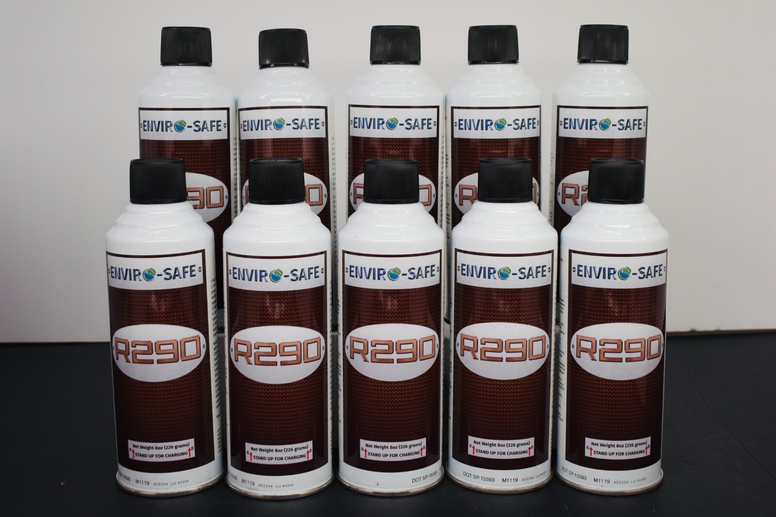 R290 UPRIGHT CHARGE K-28 VALVE 10 CANS