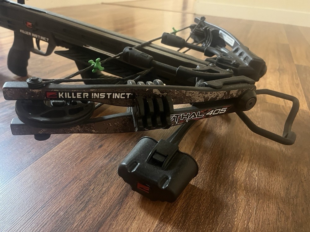 Killer Instinct Lethal 405 Crossbow with Scope and Arrow