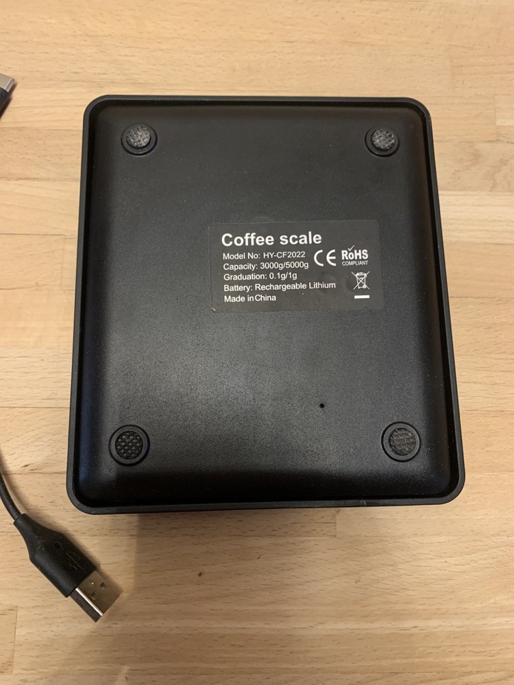 Mini Nano Size Basic 2 Coffee Scale Timer Weighing Platform Digital