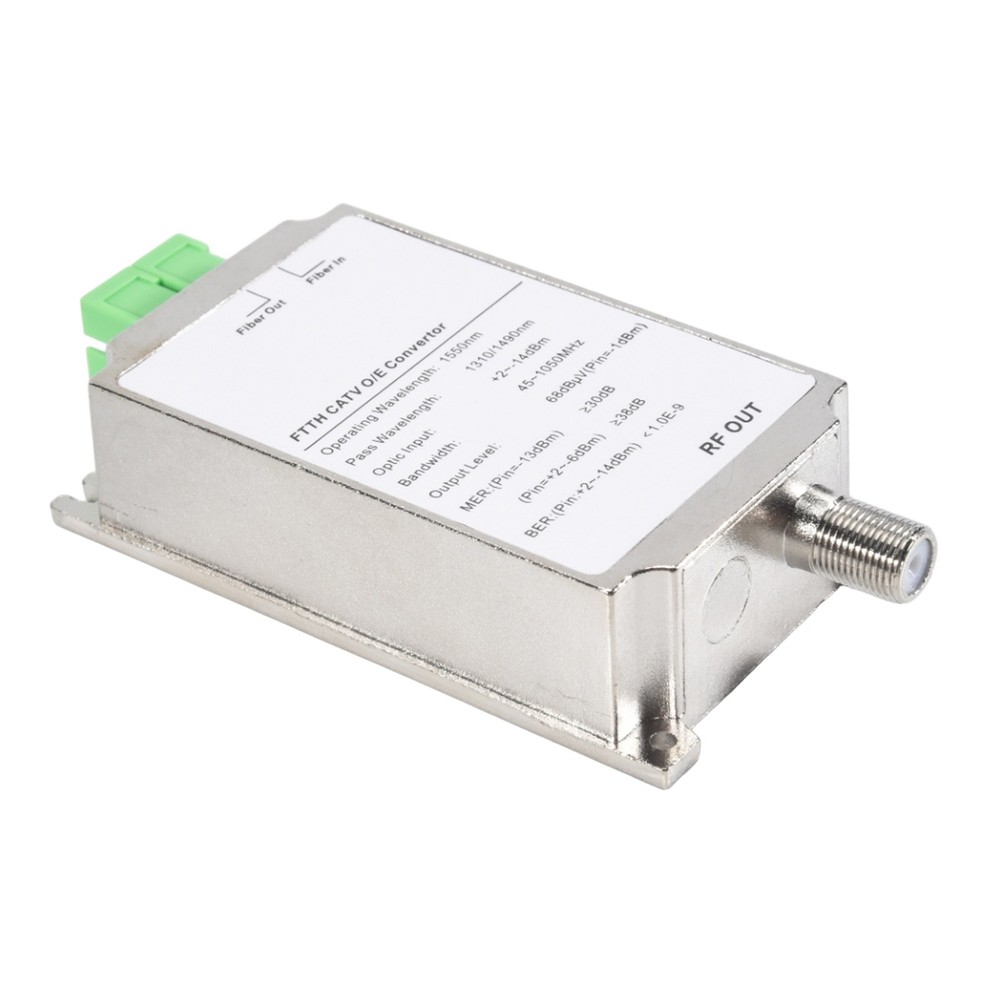 CATV FTTH Receiver Fiber Optic WDM Node Converter Triplexer Minimode Ind3409