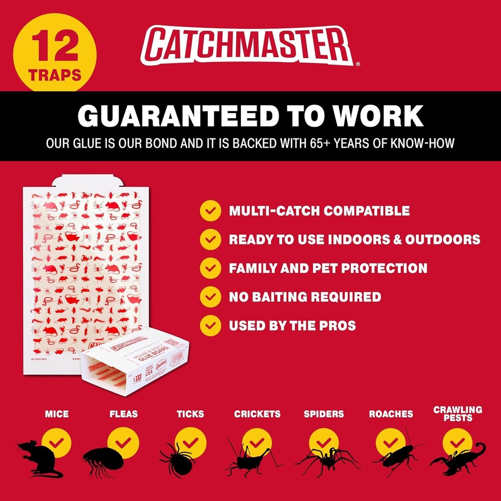 Catchmaster Pro Series Multi-Catch Glue Board Trap Refill