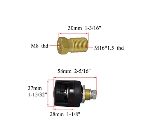 TIG Welding Cable Panel Connector Socket EDZ16B 10 EDZ16B 10-25 Waterproof