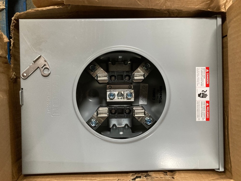 Siemens Ringless Meter Socket 200 AMP with Barrel Lock SUAT417‑XGF