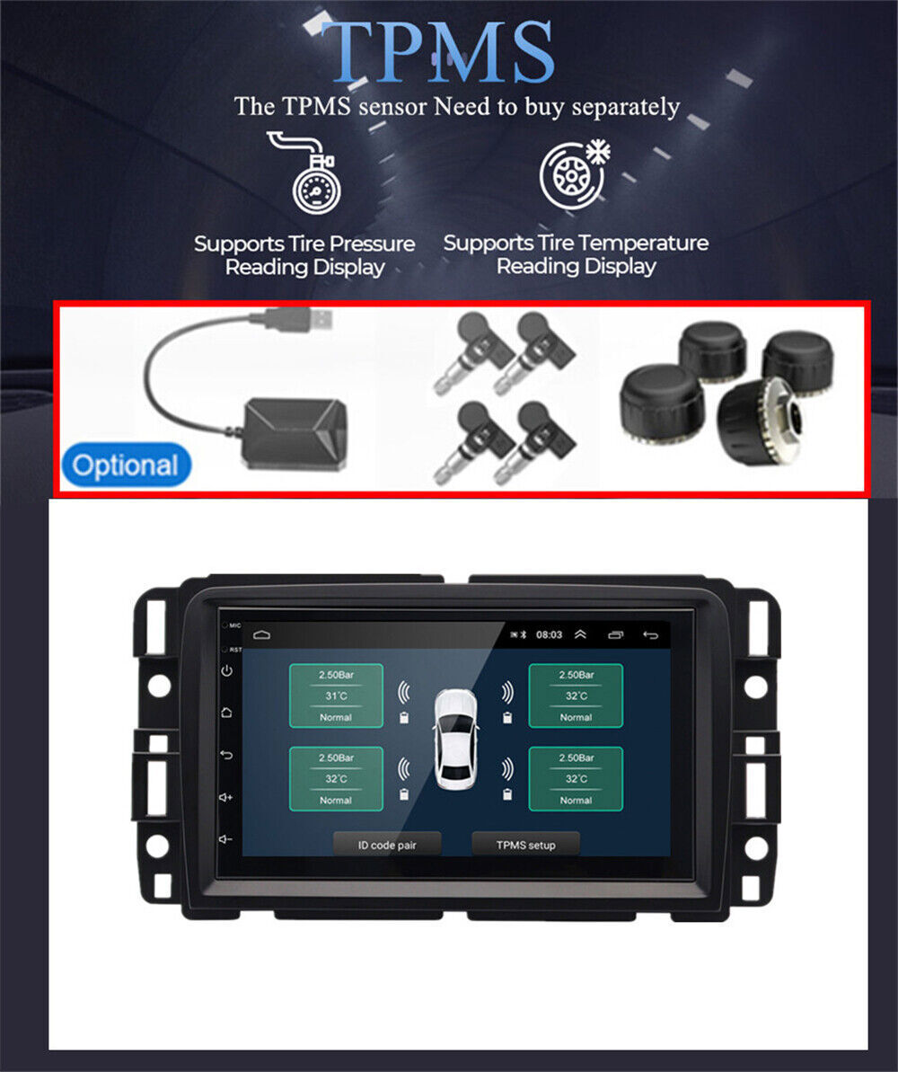 Car Radio Stereo For Chevrolet Traverse 2013-2017 Apple Carplay Android 14 GPS