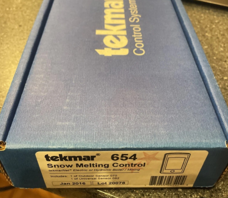 Tekmar 654 / Snow Melting Control / NEW!!!🇺🇸