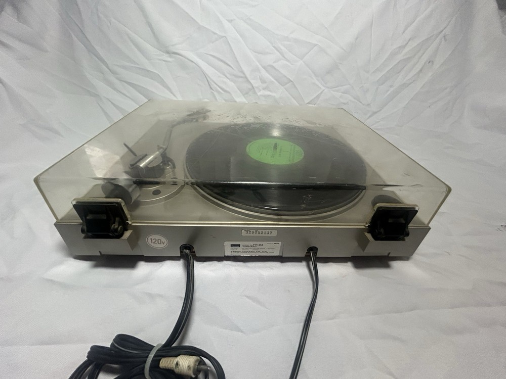SANSUI FR-D3 TURNTABLE WORKING DIRECT DRIVE SEMI AUTO