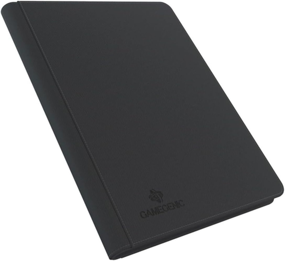 Zip-Up Ring-Binder Slim: Black