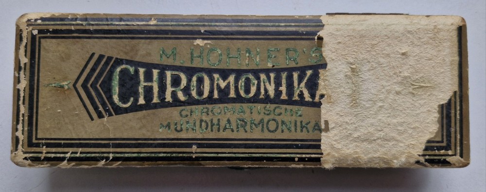 Vintage Harmonica Hohner Chromonika 1