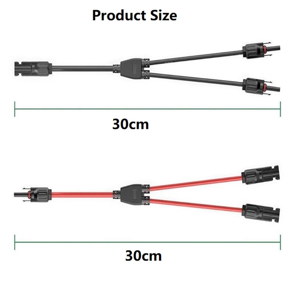 1 Pair PPO Electrical Solar Connector Wire Replacement Parts Cable Wire Connect