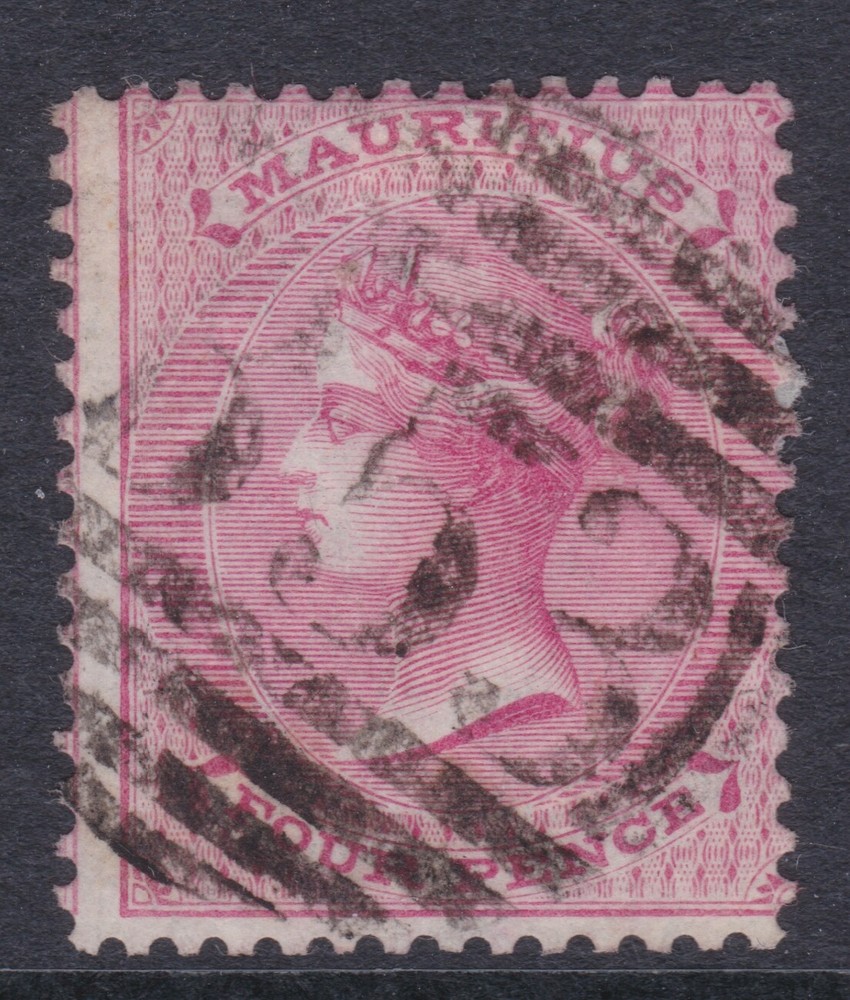 Mauritius QV 4d Rose