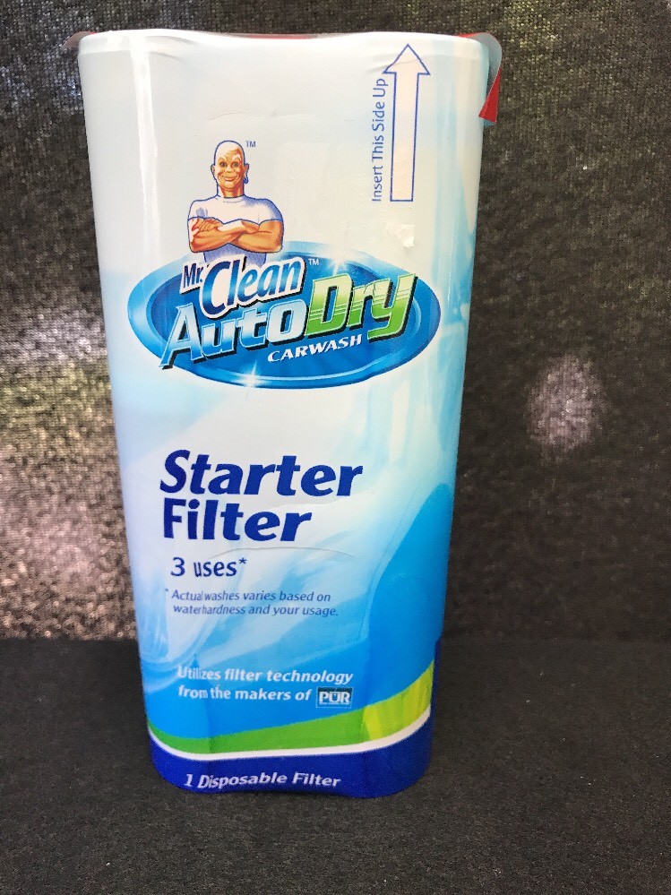 Sealed Mr. Clean Auto Dry Starter Filter (1 Disposable Filter - 3 Uses)