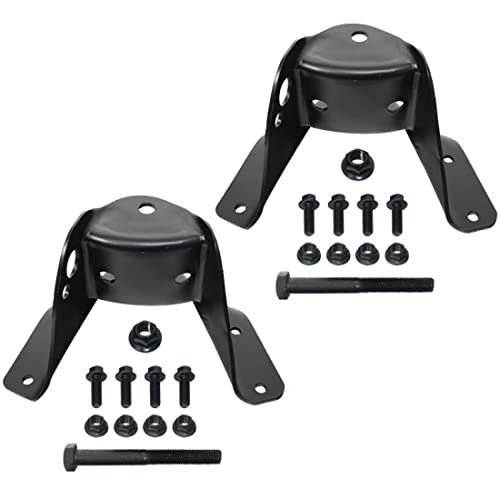 Pair 722-045 Rear Leaf Spring Hanger Forward Mounting Bracket Compatible with