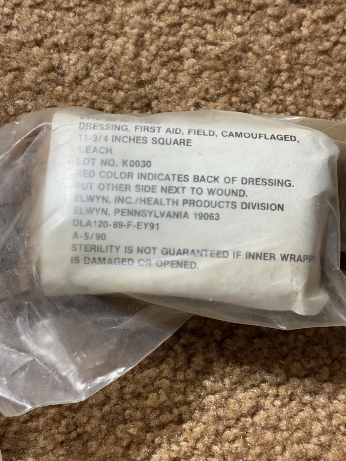 Vintage Military Trauma And First Aid Supplies