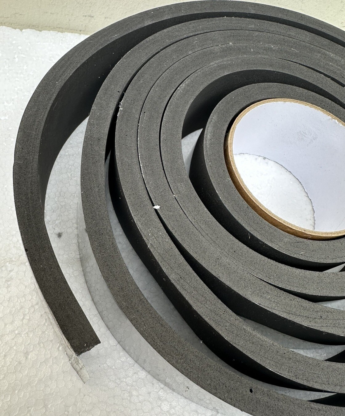 10ft Foam Strips with Adhesive, 2” X 3/8” Thick, Neoprene Weather Stripping Foam