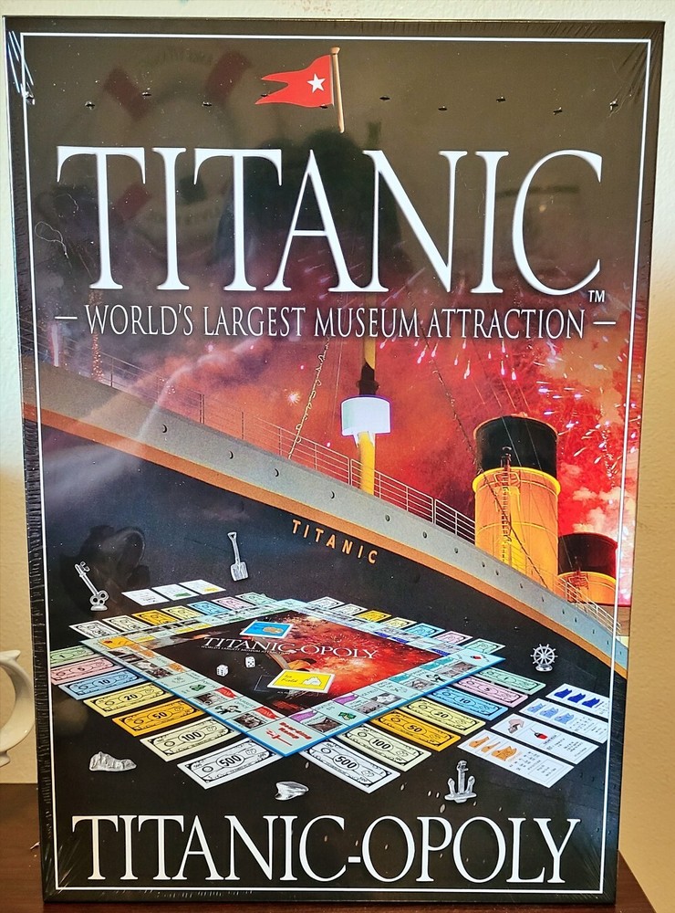 Titanic-opoly Monopoly Board Game