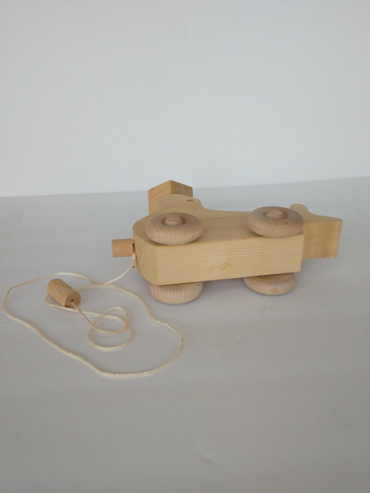 Wooden Seal Pull Toy - Unbranded